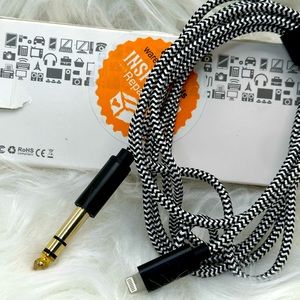 Audio cord Lightning 1/4 cable 6.6 ft
